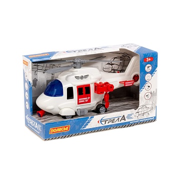 Вертолёт - скорая помощь "Стрела" инерционный (в коробке) 61809