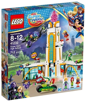 Lego SUPER HERO Супергёрлз Школа супергероев 41232 Лего супергерои--