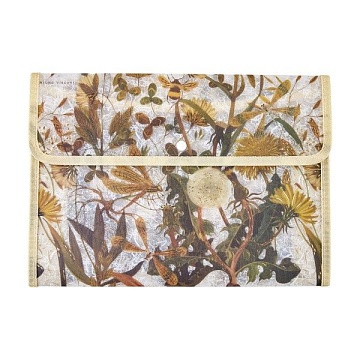 ПАПКА КОНВЕРТ С ОКАНТОВКОЙ "FLORA.SUMMER GREENS", А4 14-030/13