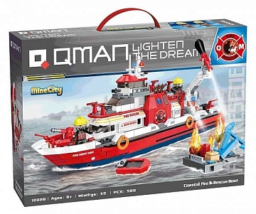 Конструктор 12028 Coastal Fire & Rescue Boat 589дет