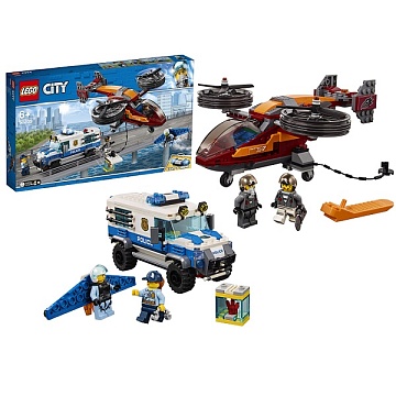 Lego City Воздушная полиция: кража бриллиантов 60209 Лего Город