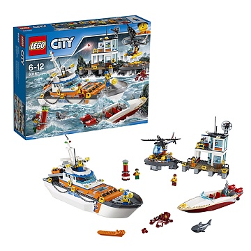 Lego City  Штаб береговой охраны  60167 Лего Город