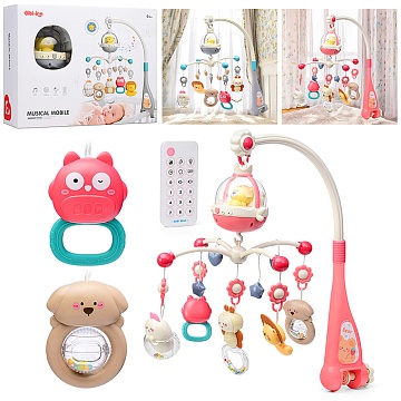 Мобиль "Волшебные сны" на кроватку на п/у, в коробке 6048