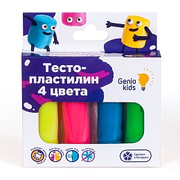 Набор для детской лепки «Тесто-пластилин 4 цвета» TA1082
