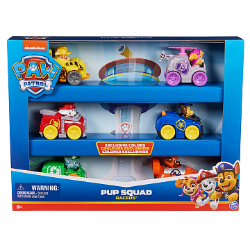 Щенячий патруль. Игровой набор, 6 машинок 7 см. Paw Patrol 43695