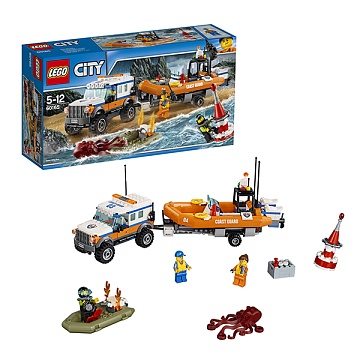 Lego City Внедорожник 4х4 команды быстрого реагирования 60165 Лего Город