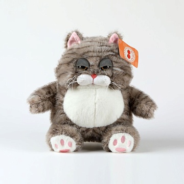 Мягкая игрушка "Кот" цвет хаки, 26см DL702626103K