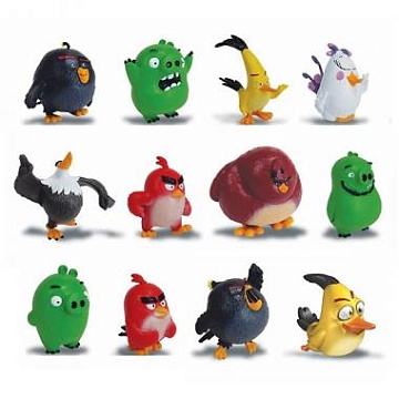 Angry Birds коллекционная фигурка сердитая птичка в ассорт.