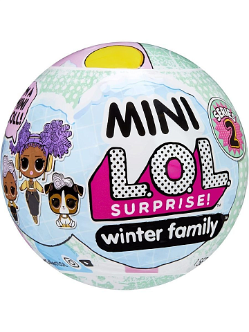 LOL ЛОЛ  Кукла-сюрприз Mini winter family 583943