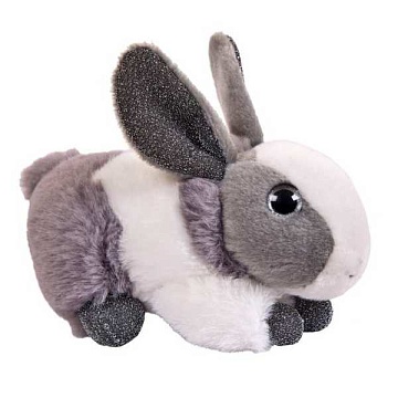 Кролик серый, 15 см игрушка мягкая M5053