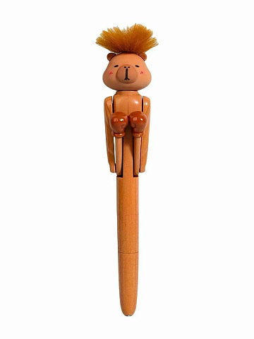 Ручка шариковая BOXING CAPYBARA, СИНЯЯ M-15612-70