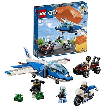 Lego City Воздушная полиция: арест парашютиста 60208 Лего Город