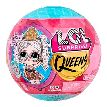 LOL ЛОЛ  581260 Кукла-сюрприз Queens Doll 