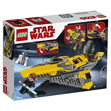 Lego Star Wars Звёздный истребитель Энакина 75214 Звездные войны 