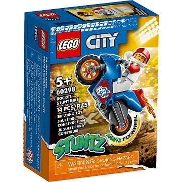 Lego City Реактивный трюковый мотоцикл 60298 Лего Город