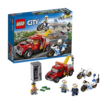 Lego City Побег на буксировщике 60137 Лего Город