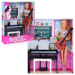 Кукла Defa Lucy с музыкальными инструментами 8453a