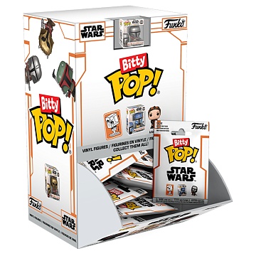 Фигурка Funko Bitty POP! Star Wars Mandalorian Mystery 1 штука в ассортименте (из12) 76401