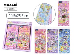 Наклейки декоративные ОДЕНЬ КУКЛУ, 10.5*23.5 см, 5 листов M-20585