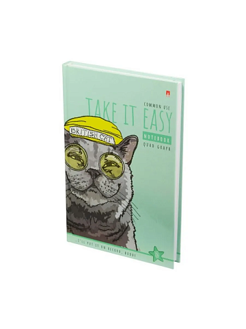 БЛОКНОТ-ПРЕСТИЖ  А5. 160 Л. "EASY LIFE.КОТЫ" 3-160-074/29