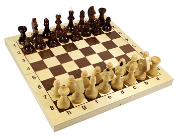 Шахматы Гроссмейстерские (деревянная коробка) 02793