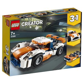 Lego Creator Оранжевый гоночный автомобиль 31089 Лего Криэйтор