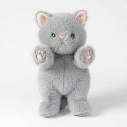 Мягкая игрушка Котик Обнимашка серый 35 см JX703523902GR