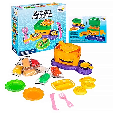 Набор для детской лепки Веселая пиццерия TA2103