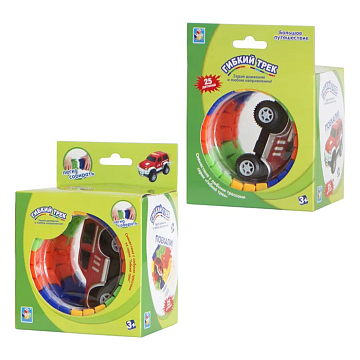 Гибкий трек Большое путешествие 25 дет, машинка Т59316