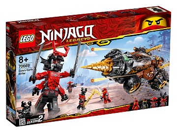 Lego Ninjago Земляной бур Коула 70669 Лего Ниндзяго