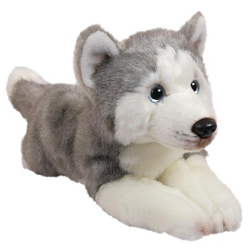 Собачка Хаски, 30 см игрушка мягкая M5141