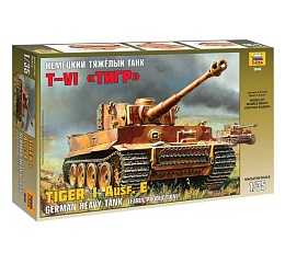 3646 Немецкий танк T-VI Тигр I 1/35