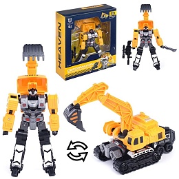 Робот трансформирующийся в экскаватор, в коробке LJ1682D