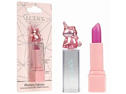 Lukky Diamond Unicorn Помада для губ с блестками с ароматом клубники Т26495