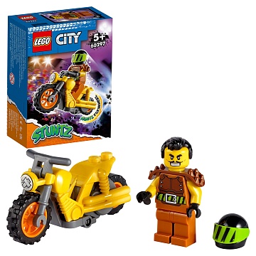 Lego City Разрушительный трюковый мотоцикл 60297 Лего Город