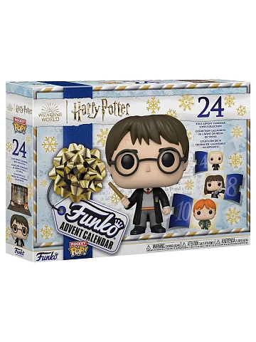 Набор подарочный Funko Advent Calendar Harry Potter 2022 (Pkt POP) 24 фигурки 61984 (10013160/131123/5027807/3, Китай)