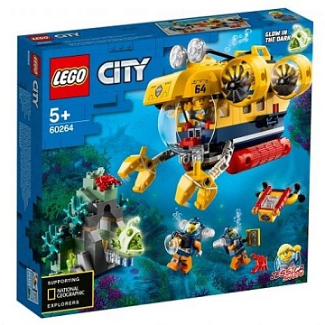 Lego City Океан: исследовательская подводная лодка Лего Город 60264