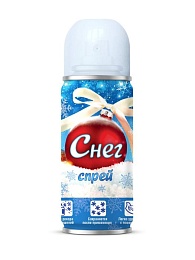 Синтетический снег Сказочные узоры нетающий, белый, в спрее 93626