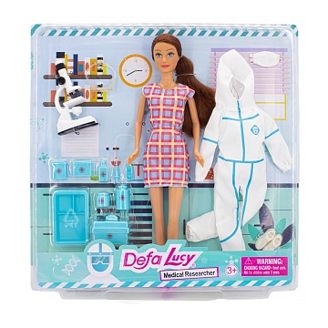 Кукла Defa Lucy "Клинический исследователь" с аксессуарами 8482