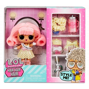 LOL ЛОЛ  580348 Кукла-сюрприз Hair Hair Hair Tots