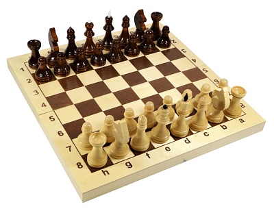 Шахматная коробка для фигур 