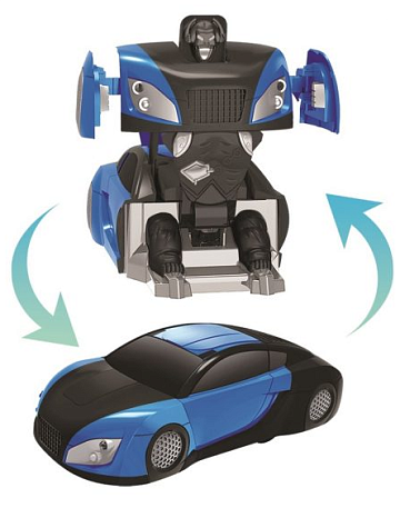 Антигравитационная машина-робот р/у (синяя)