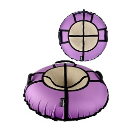 Тюбинг X-Match Фиолетово-бежевый 100см 582572 