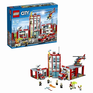 Lego City Fire Пожарная часть 60110-L 