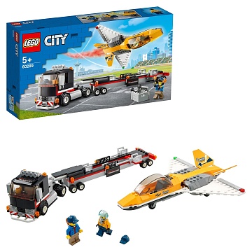 Lego City Транспортировка самолёта на авиашоу 60289 Лего Город