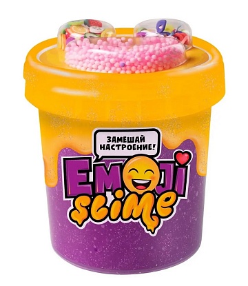 Лизун Slime Emoji 120 мл, фиолетовый S130-80