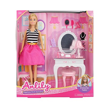 Кукла Anlily с туалетным столиком 200644169