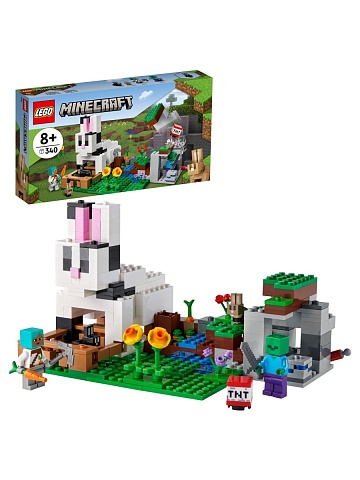 Lego Minecraft Кроличье ранчо 21181 Лего Майнкрафт