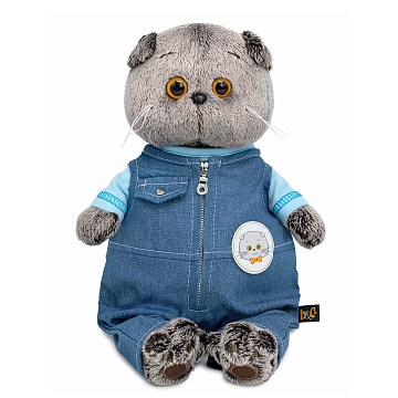 Басик в комбинезоне "Деним" Ks22-296 