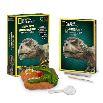 Нат Гео. Игр. набор "Изучаем динозавров". TM National Geographic 36031